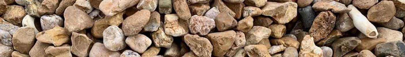 gravel sand rocks